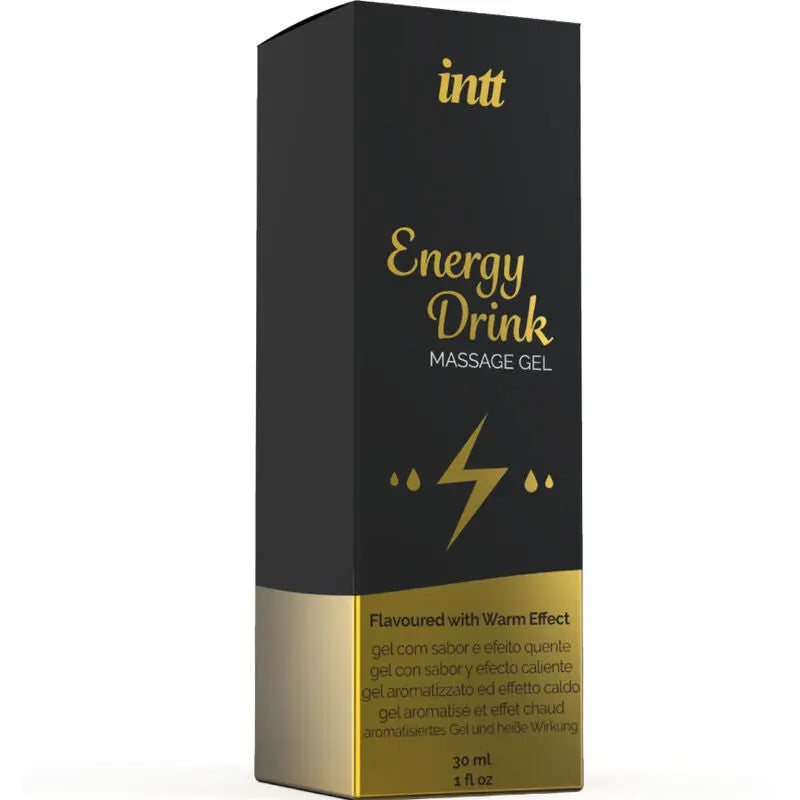 Gel Massage Chauffant INTT Energy Drink 30ml - INTT