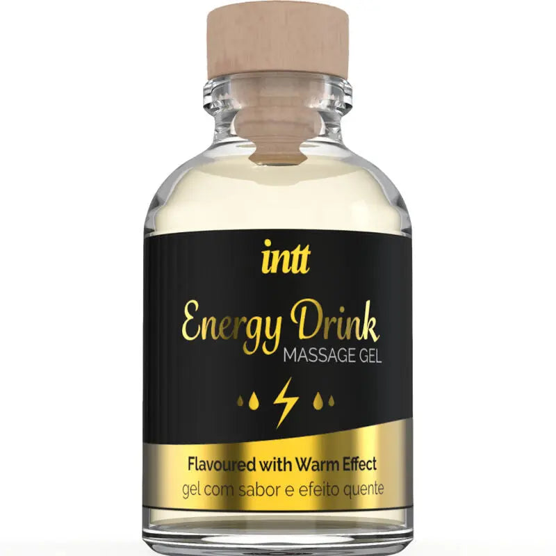Gel Massage Chauffant INTT Energy Drink 30ml - INTT