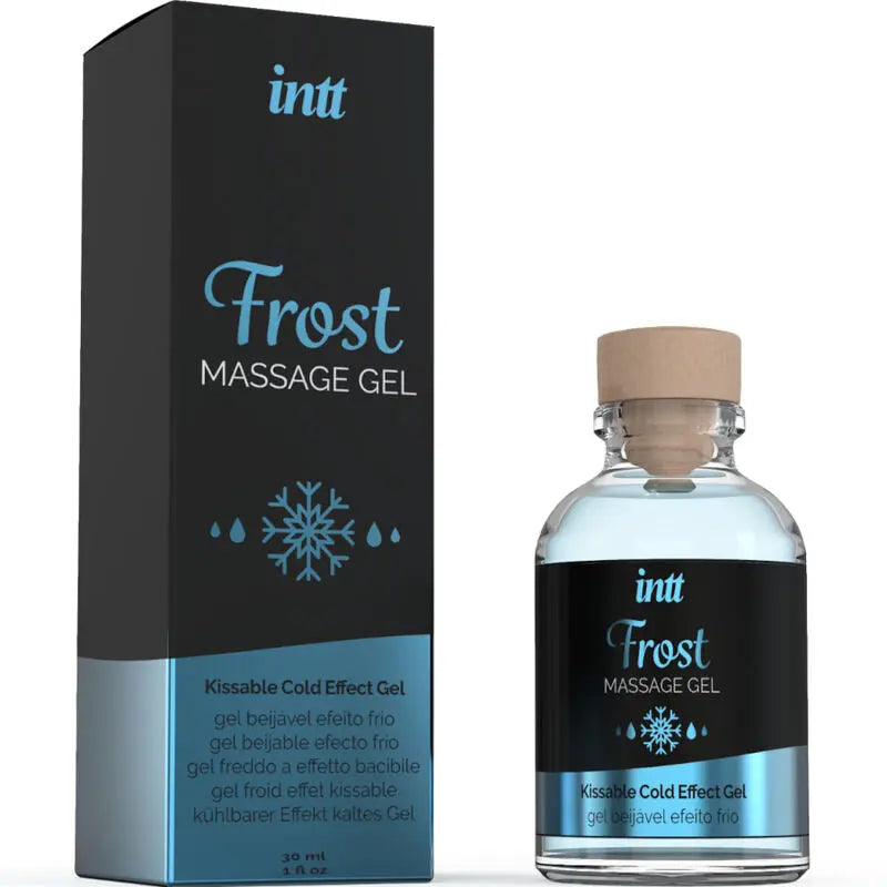 Gel de Massage Effet Fraîcheur Saveur Menthe 30ml - Intt