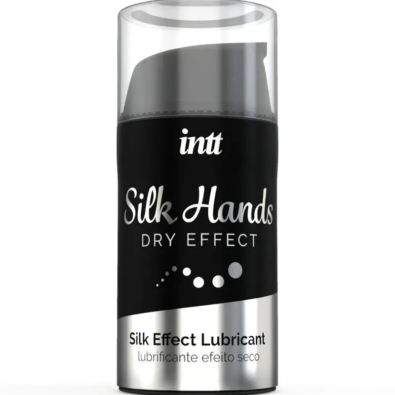Gel Lubrifiant Silicone Dry Effect Silk Hands 15ml - Intt