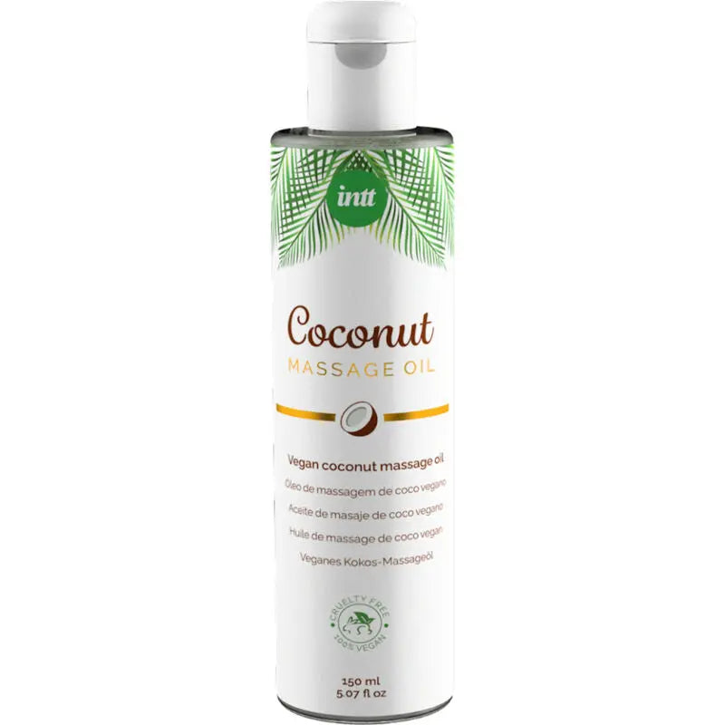 Huile de Massage Noix de Coco Vegan Coconut 150ml - Intt