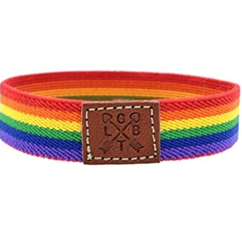 Bracelet en caoutchouc Pride luxury rainbow - Garon - PRIDE