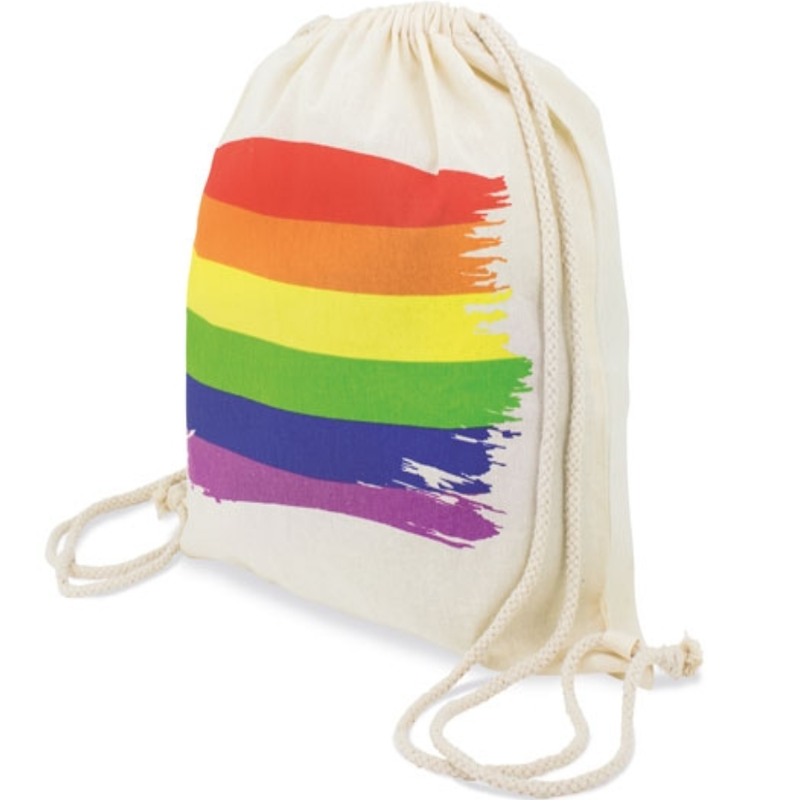 Sac à dos drapeau LGBT en coton Pride - Pride - PRIDE