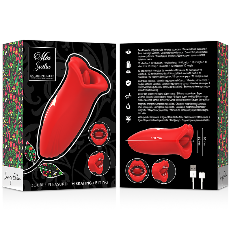 Stimulateur clitoridien Mia Sicilia double plaisir - Mia - MIA