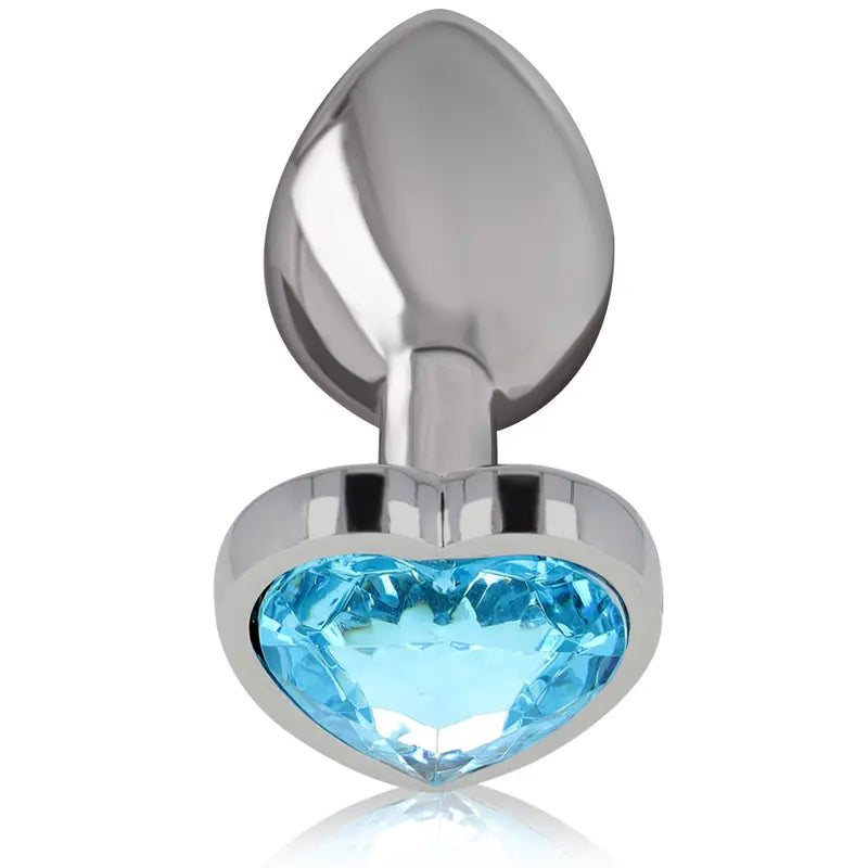 Plug Anal Métal Intense Diamond Jewel Bleu M - Intense