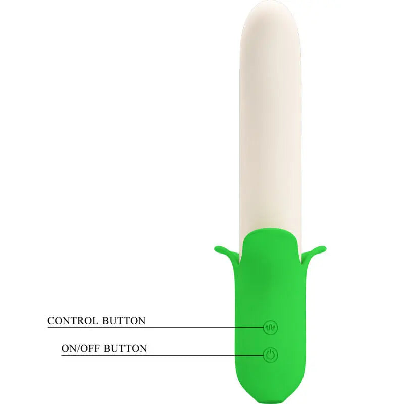 Vibromasseur Banana Knight Vert Clair - Pretty Love - PRETTY LOVE