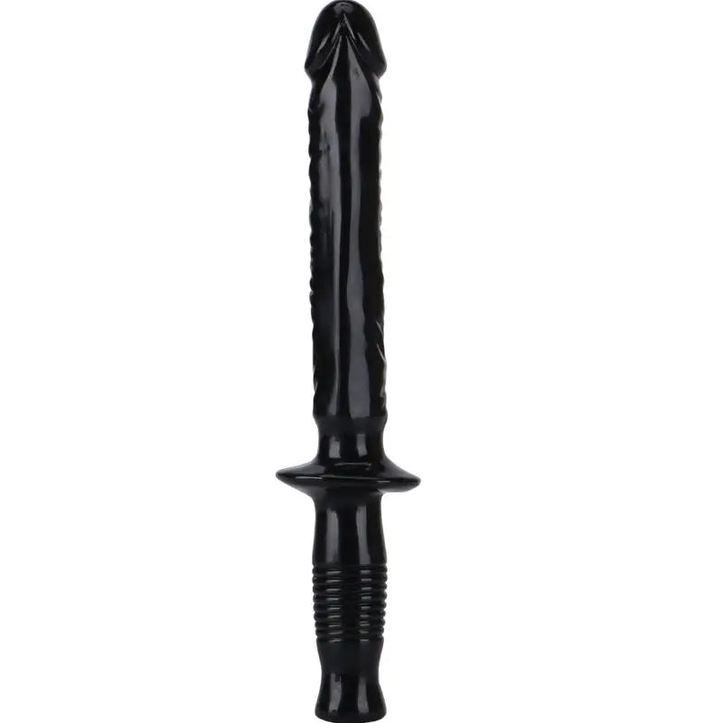 Gode XXL Réaliste Get Real Manhandler Noir 38cm - Get Real