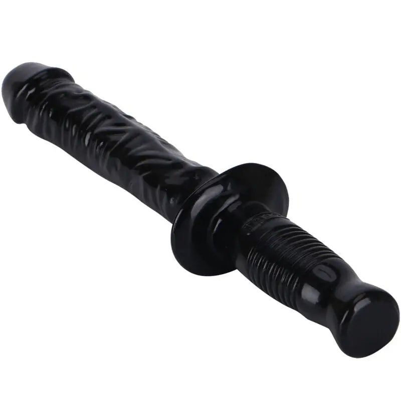 Gode XXL Réaliste Get Real Manhandler Noir 38cm - Get Real