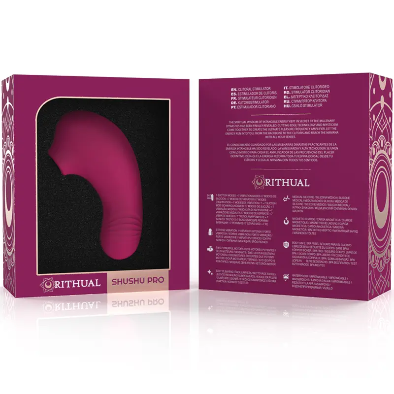 Stimulateur clitoridien Shushu Pro orchidée - Rithual - RITHUAL