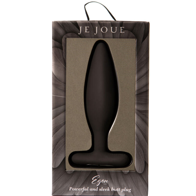 Je Joue - Plug Anal Vibrant avec télécommande Egon - Noir
