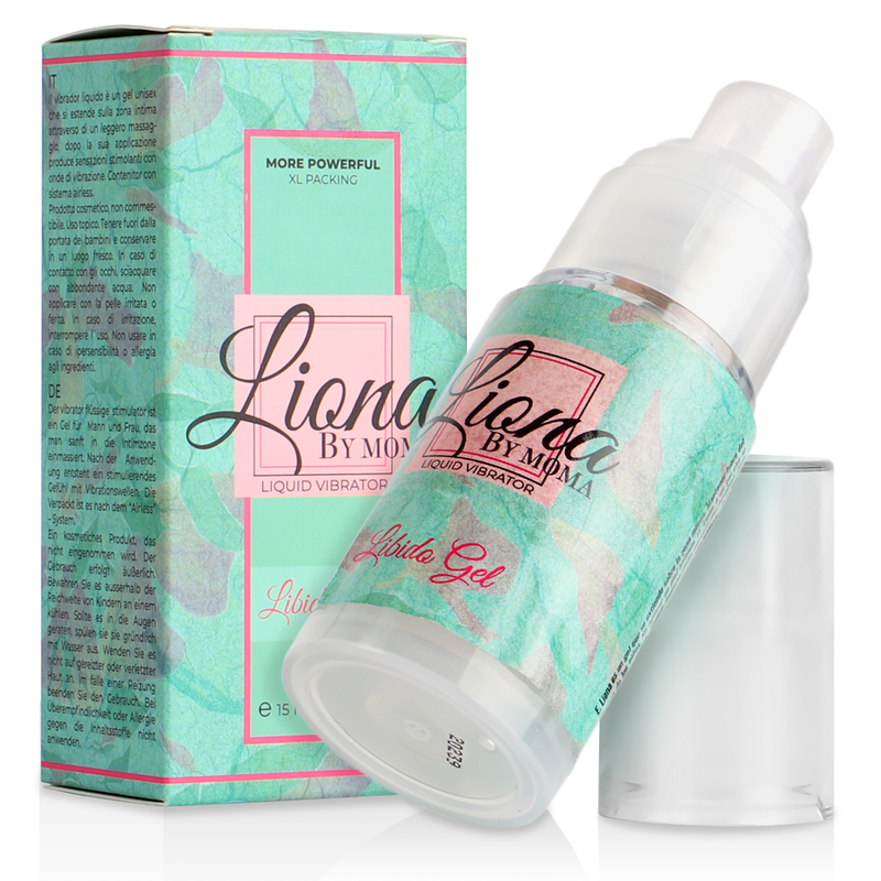 Gel stimulant libido Liona vibrateur liquide 15 ml - Liona by Moma - LIONA BY MOMA