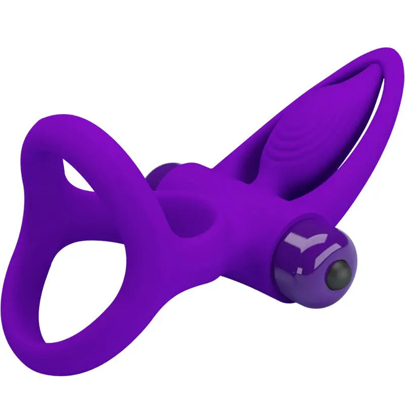 Anneau Vibrateur Couples 10 Vibrations Violette - Pretty Love - PRETTY LOVE MALE