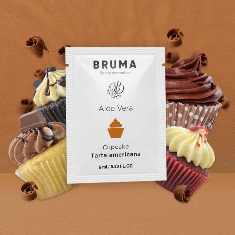 Gel Glissant Bruma Aloe Vera Saveur Cupcake 6ml - Bruma