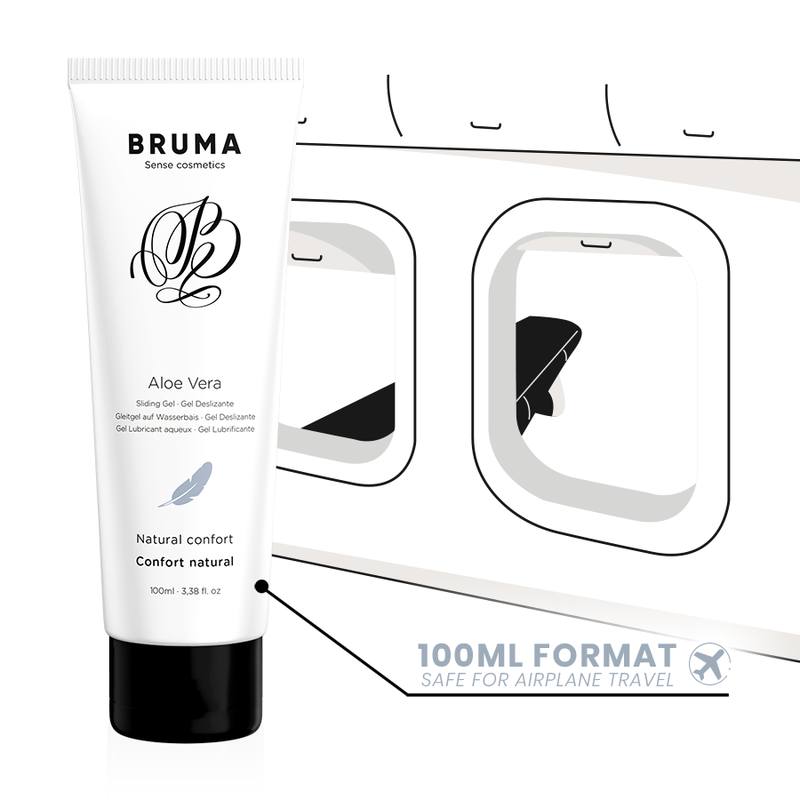 Lubrifiant Gel Glissant Aloe Vera Confort Naturel 100ml - Bruma