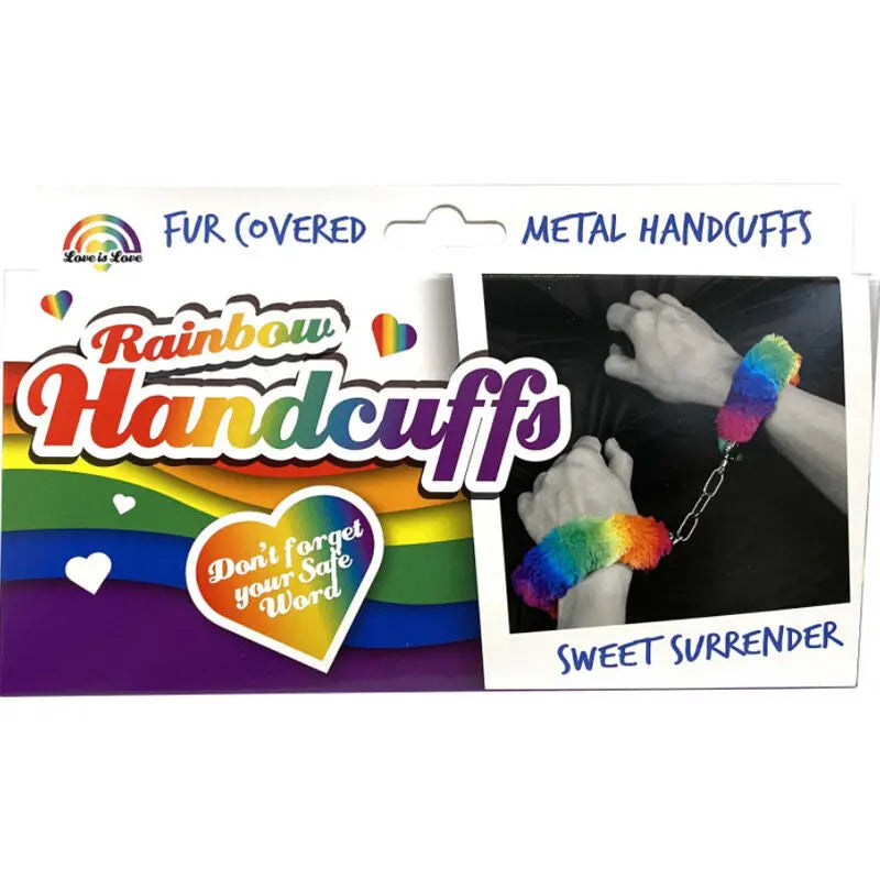 Menottes Fourrure Arc-en-Ciel Spencer & Fleetwood