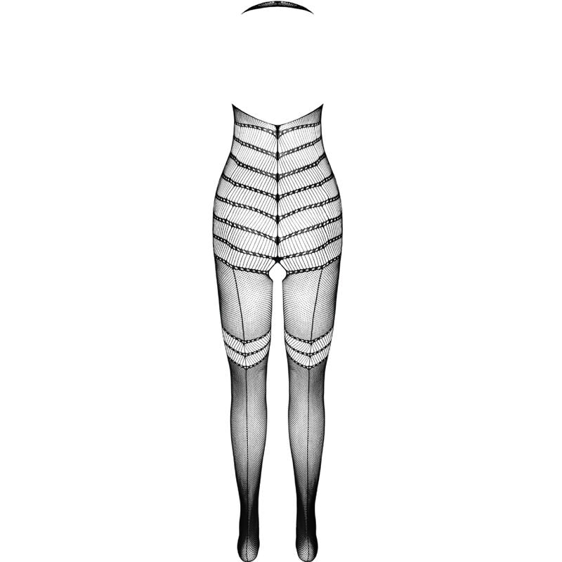 Bodystocking Blanc Résille BS100 Taille Unique - Passion