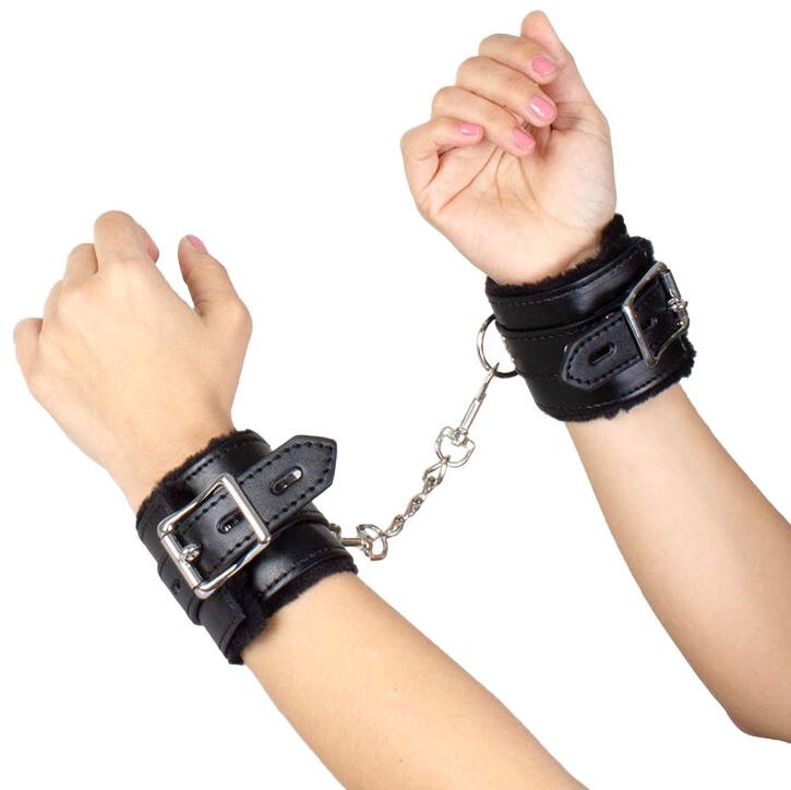Secret Play - Menottes de Bondage BDSM - Noir