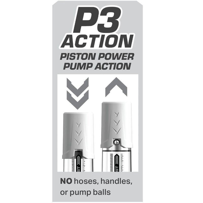 Pompe à Pénis Max Boost Manuelle Blanche - Pump Worx
