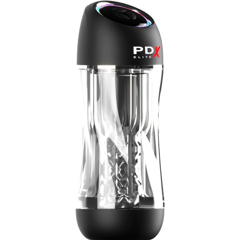 Masturbateur Vibrant PDX Elite ViewTube Pro Transparent