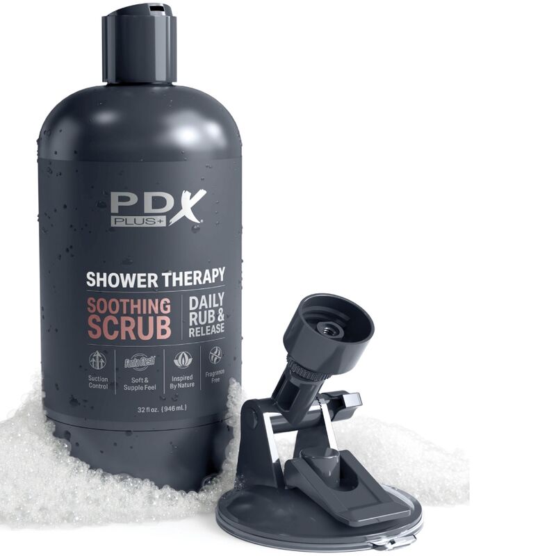 Masturbateur Shower Therapy Discret avec Ventouse - PDX Plus