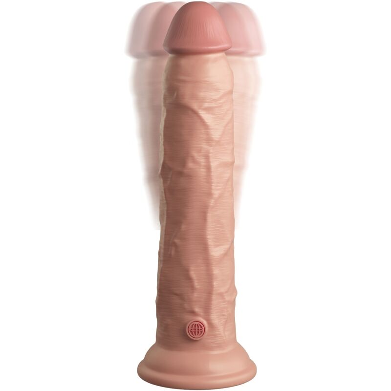Gode Réaliste Vibrant King Cock Elite 23cm - Pipedream