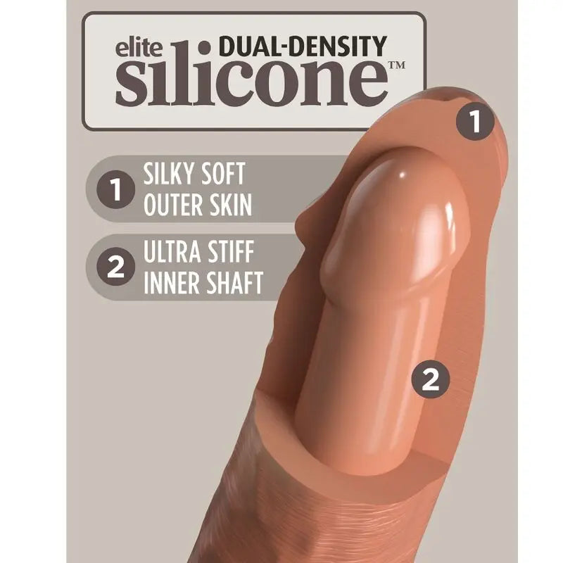 Harnais King Cock Elite avec Gode 17,8 cm - Pipedream