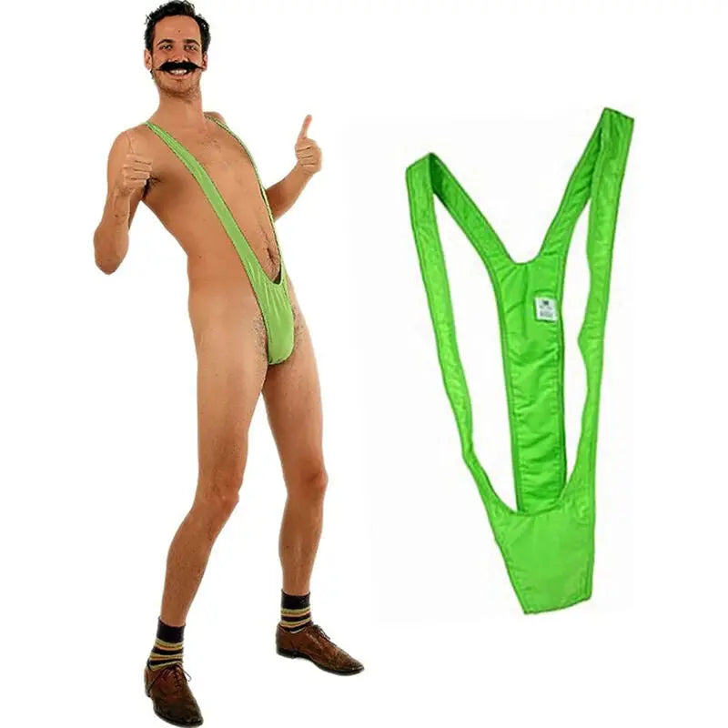 Mankini Homme Vert Déguisement EVG - Diablo Picante