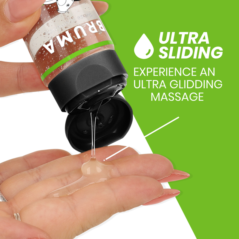 Huile Massage Chauffante Bruma Pastèque 3en1 100ml - Bruma