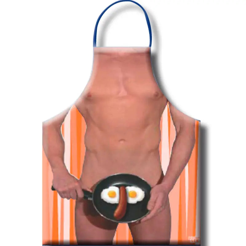 Tablier Fantaisie Oeufs au Plat Homme - Diablo Picante