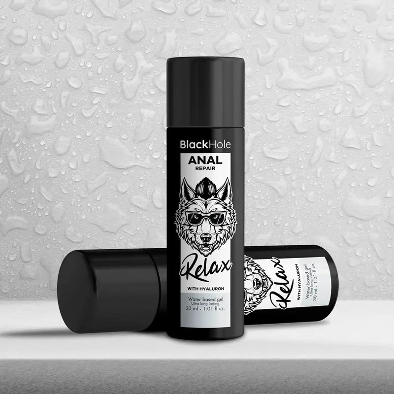 Black Hole - Lubrifiant Dilatateur Relax Réparation Anal à Base d’Eau - 30 ml
