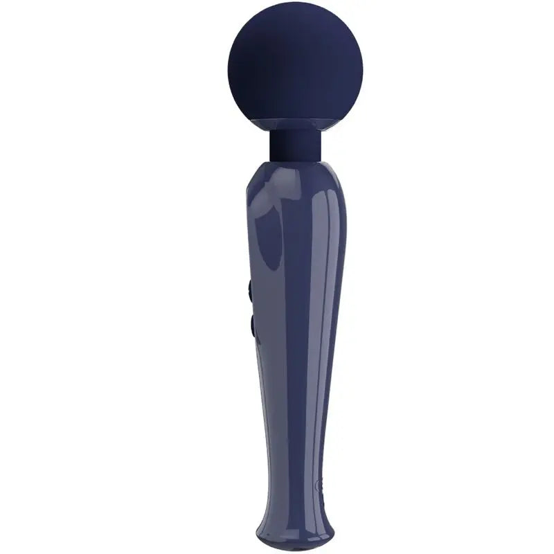Stimulateur Wand Skyler 10 Modes de Vibration Bleu - Pretty Love - PRETTY LOVE LED