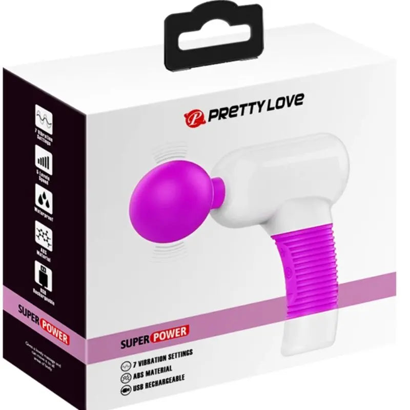 Masseur Rechargeable Magic Gun - Pretty Love - PRETTY LOVE C-TYPE