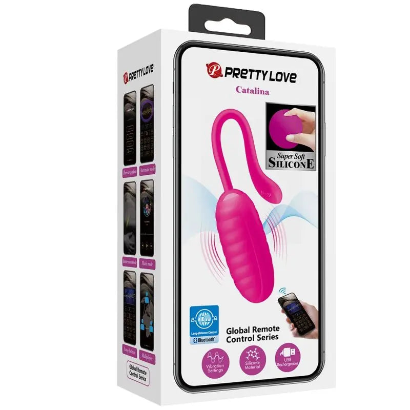 Pretty Love – Oeuf Vibrant Connecté à Distance – Rose