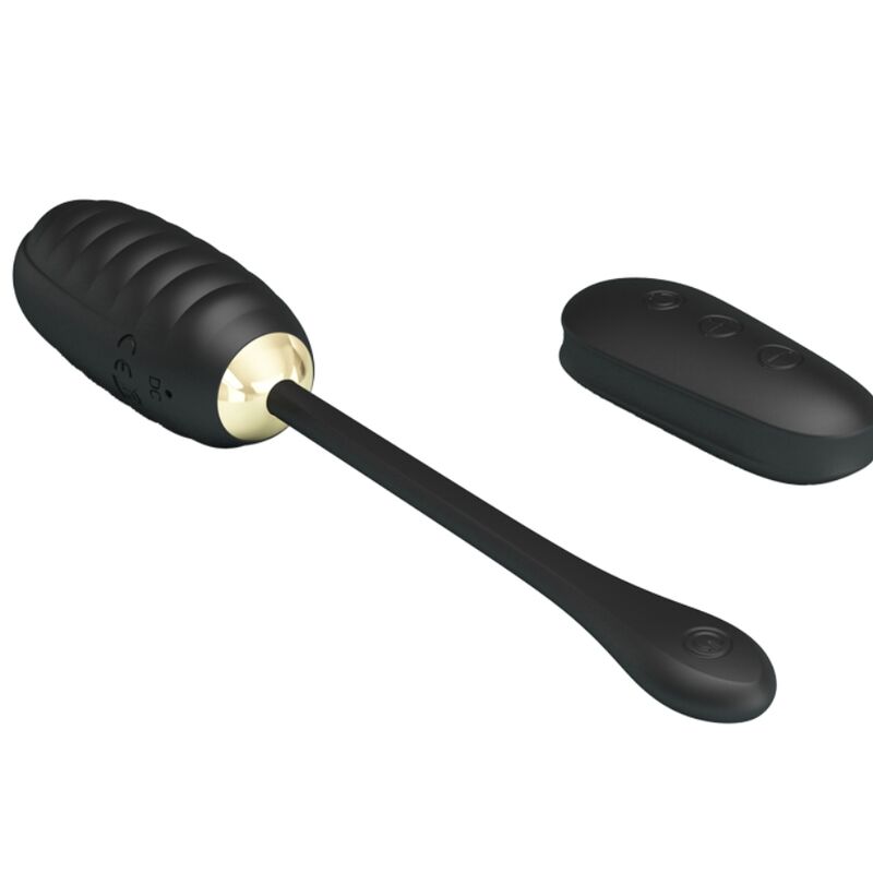 Pretty Love – Oeuf Vibrant de Luxe Rechargeable avec Télécommande – Or