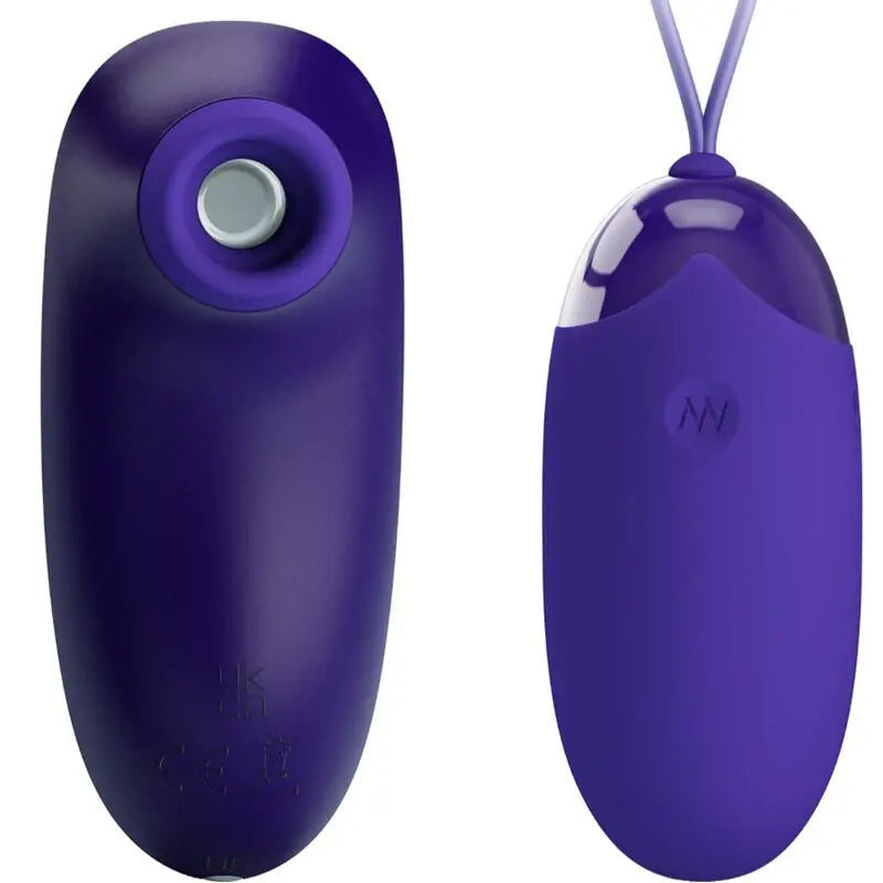 Kit Stimulateur Oeuf Vibrant Portable Violet - Pretty Love - PRETTY LOVE YOUTH