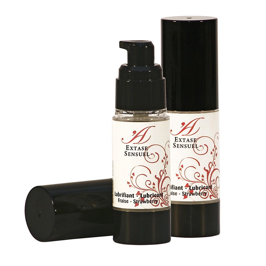 Lubrifiant Extase Sensual Saveur Fraise 30ml - Extase