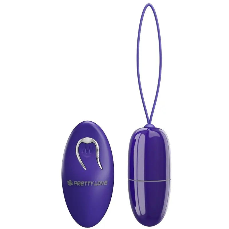 Pretty Love – Oeuf Vibrant Poche avec Télécommande – Violet