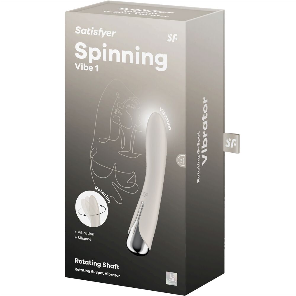 Vibromasseur Point G Spinning Vibe 1 Rotatif - Satisfyer