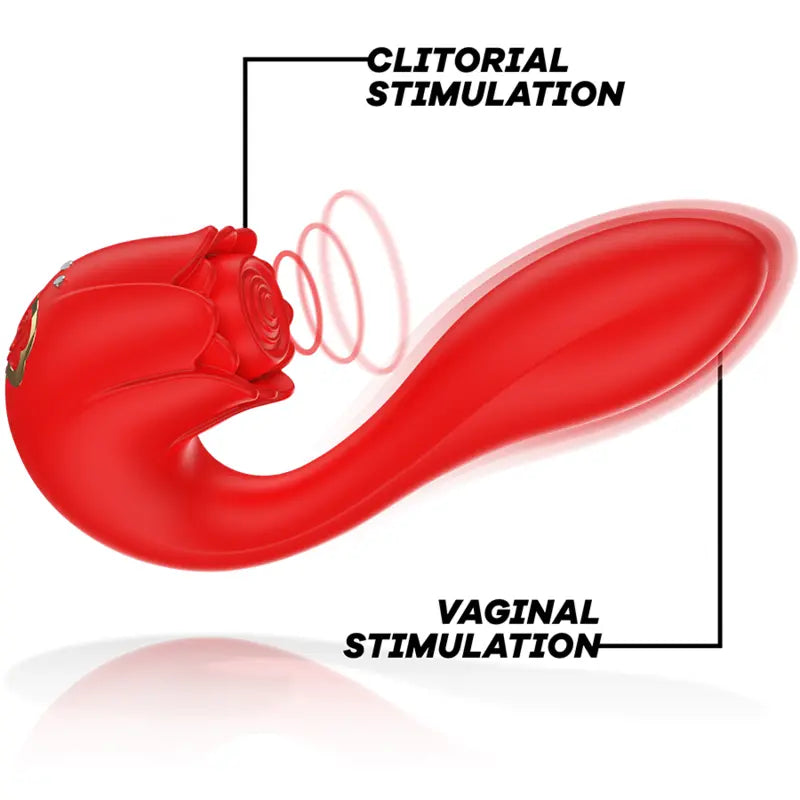 Stimulateur Clitoridien Selena Vibrant Tapping Rouge - MIA - MIA