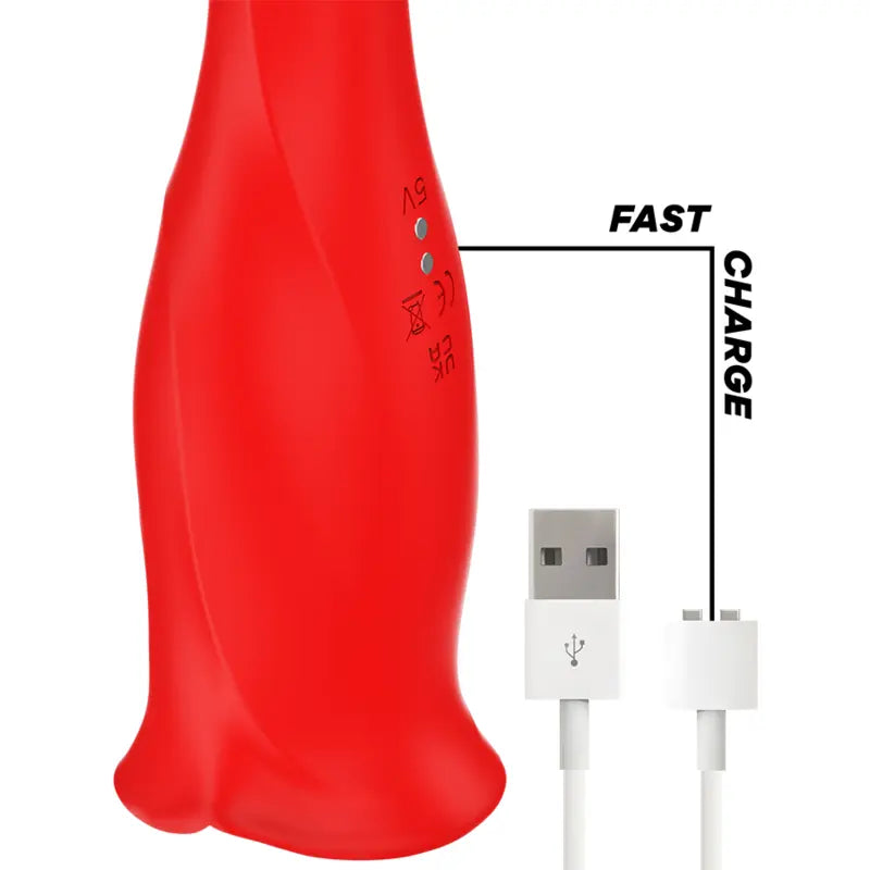 Stimulateur Clitoridien Siena Triple Plaisir Rouge - MIA - MIA