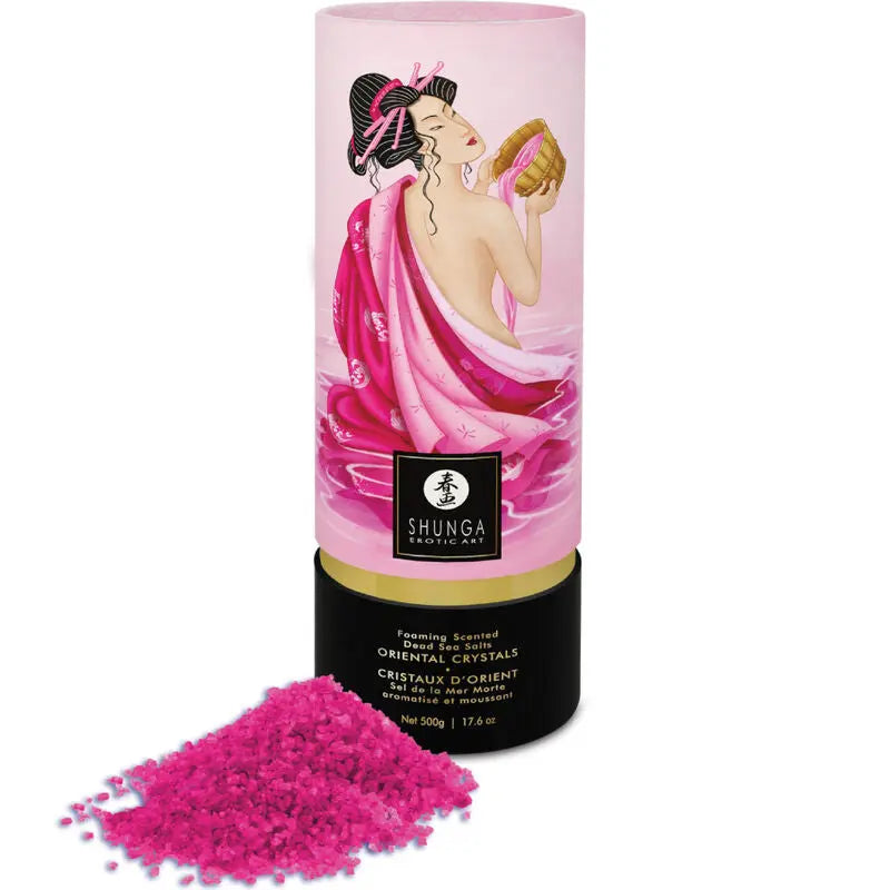 Shunga - Sel de Bain Moussant Cristaux d’Orient Aphrodisiaque