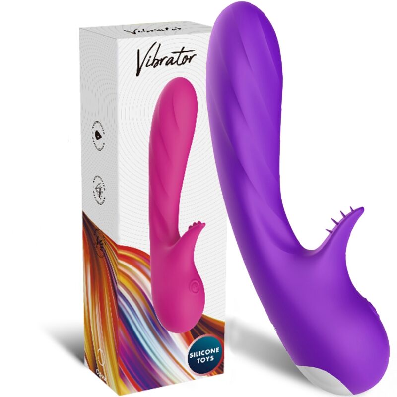 Vibromasseur Romance avec Stimulateur Violet - Armony