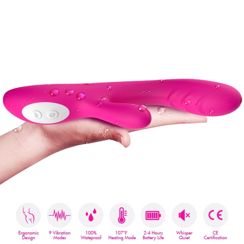 Vibrateur Spark Effet Chaleur Fuchsia - Armony - Armony