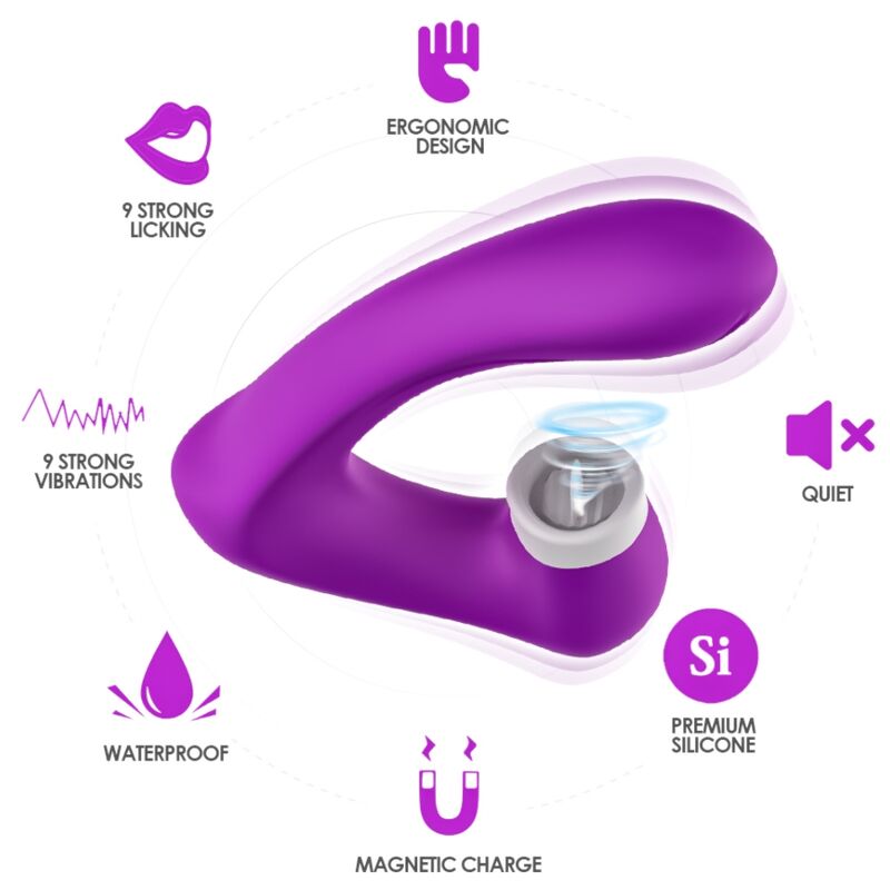 Stimulateur Clitoris Armony SecretKiss Vibrant Violet - Armony