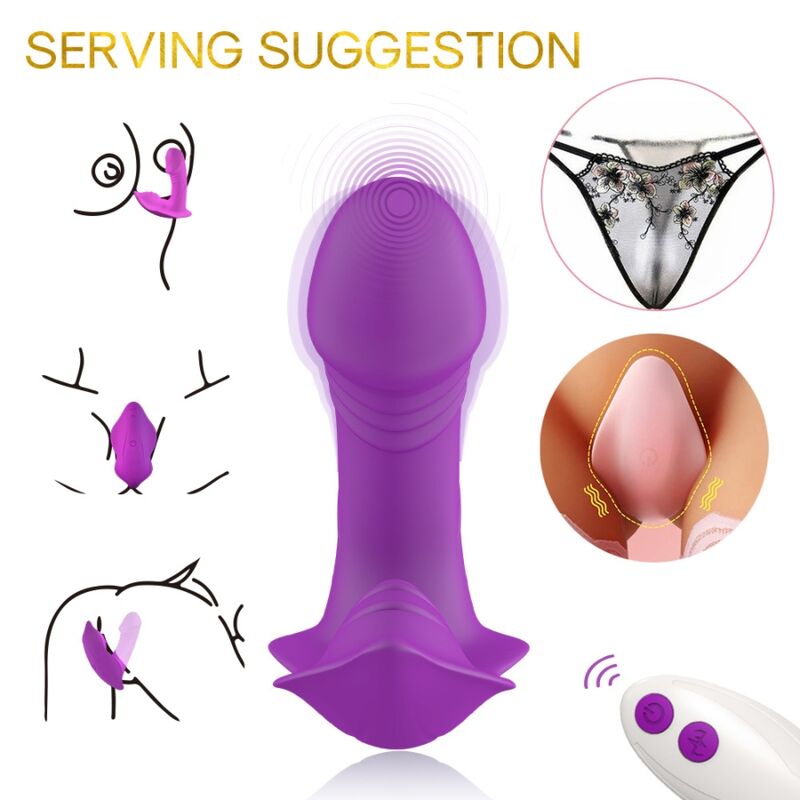 Culotte Vibrante Armony Télécommandée Violet - Armony
