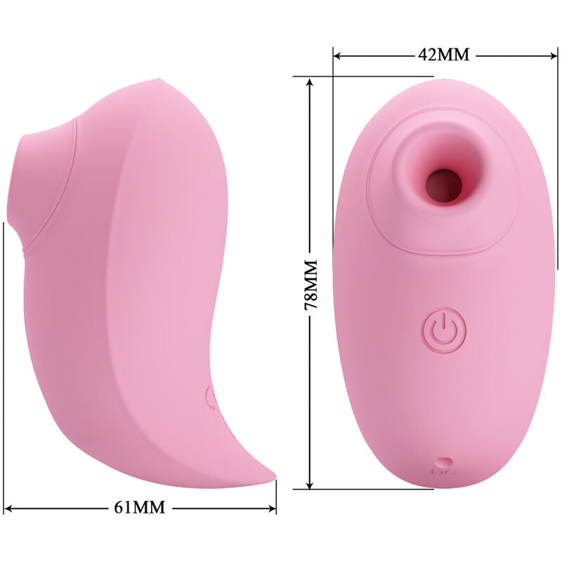 Stimulateur clitoridien mini ventouse Romance rose - Romance - ROMANCE