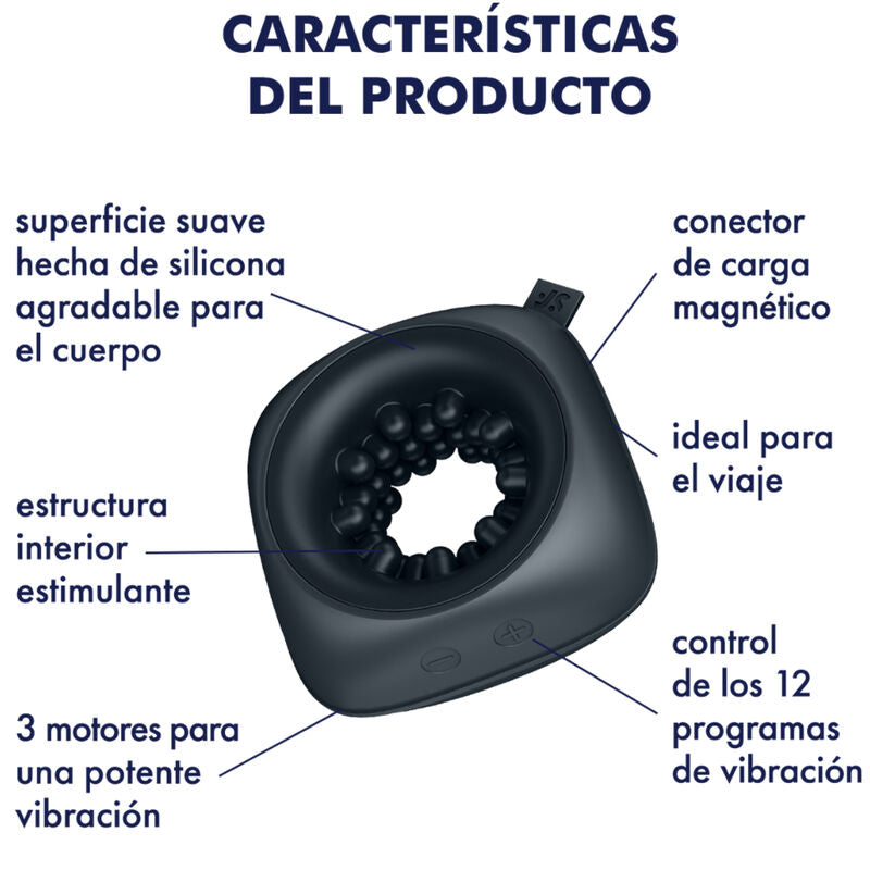 Masturbateur Ring Stroker Vibrant - Satisfyer