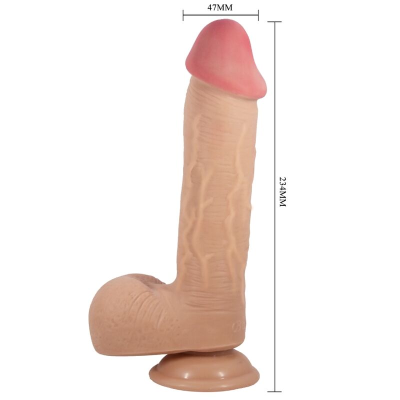 Pretty Love - Gode Ultraréaliste XL à Ventouse Chair - 23,4 cm