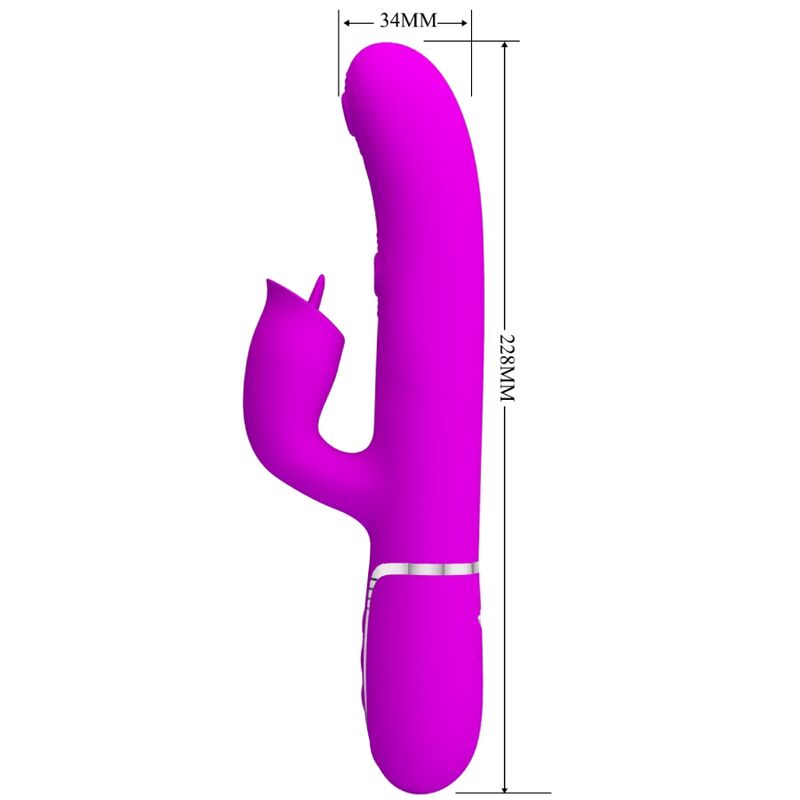 Pretty Love – Vibromasseur Rabbit Gigi Fuchsia
