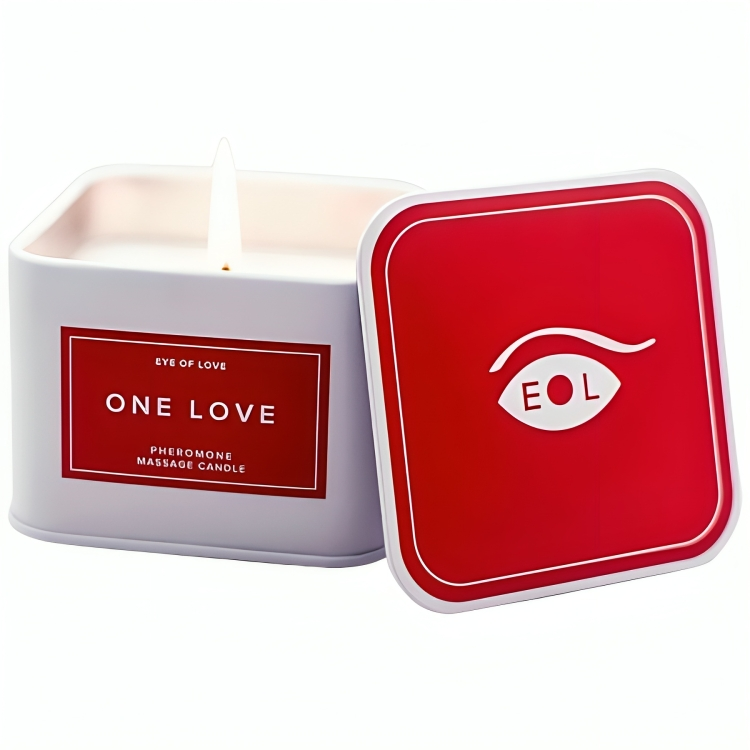 Bougie Massage One Love aux Phéromones 150ml - Eye Of Love - EYE OF LOVE